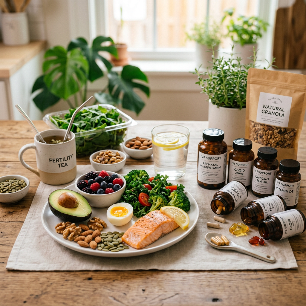 IVF Nutrition Guide: Protein, Hydration, and Supplements