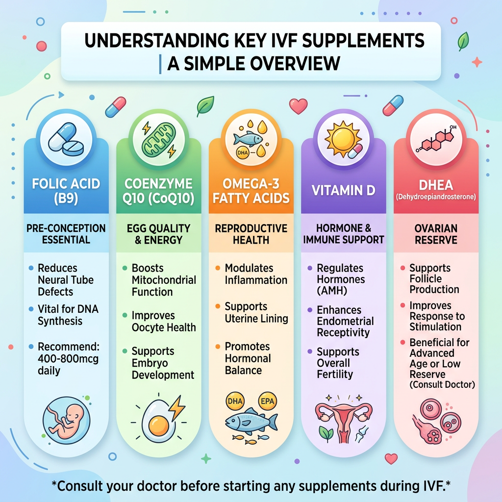 IVF Supplements Explained Simply