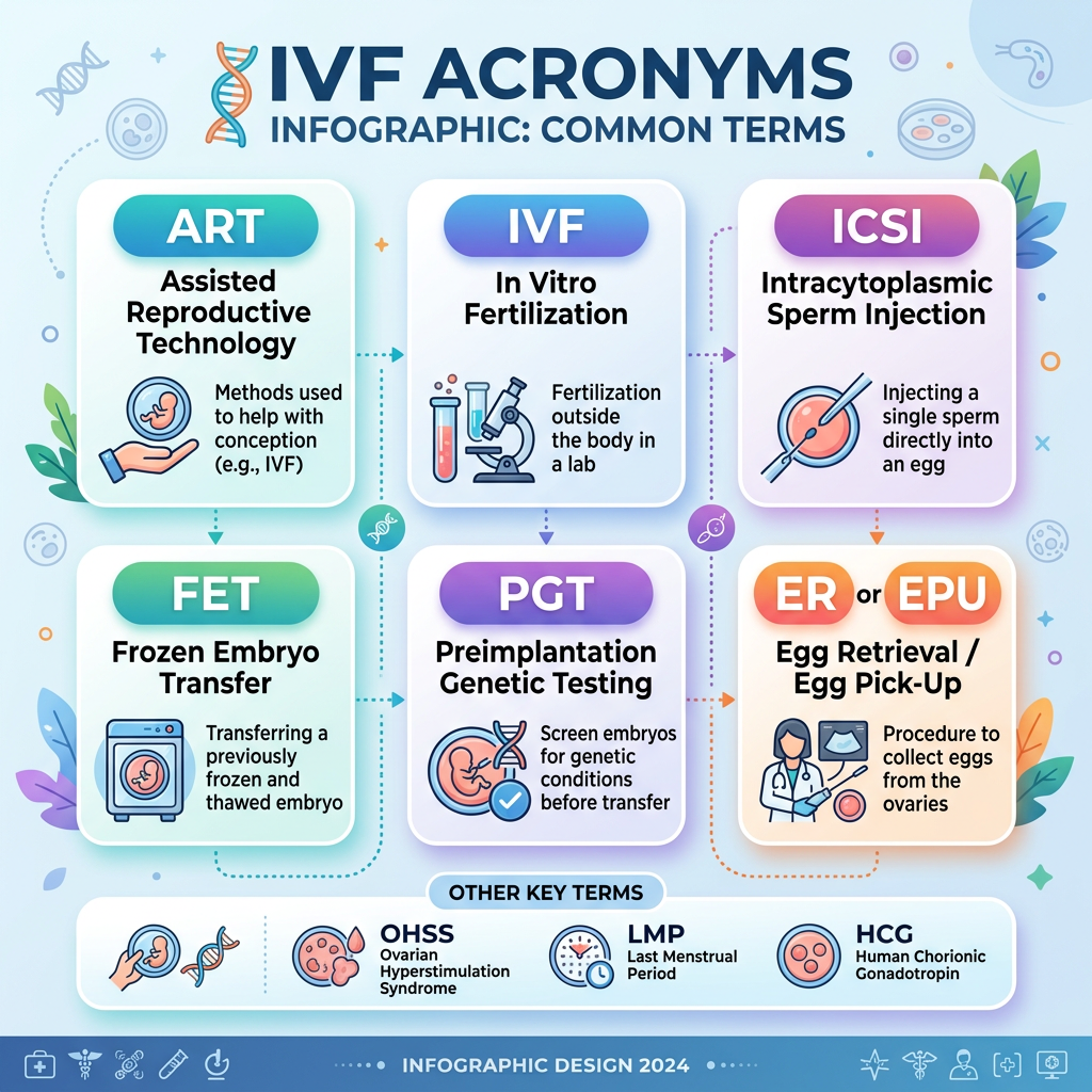 IVF Acronyms Every Patient Should Know