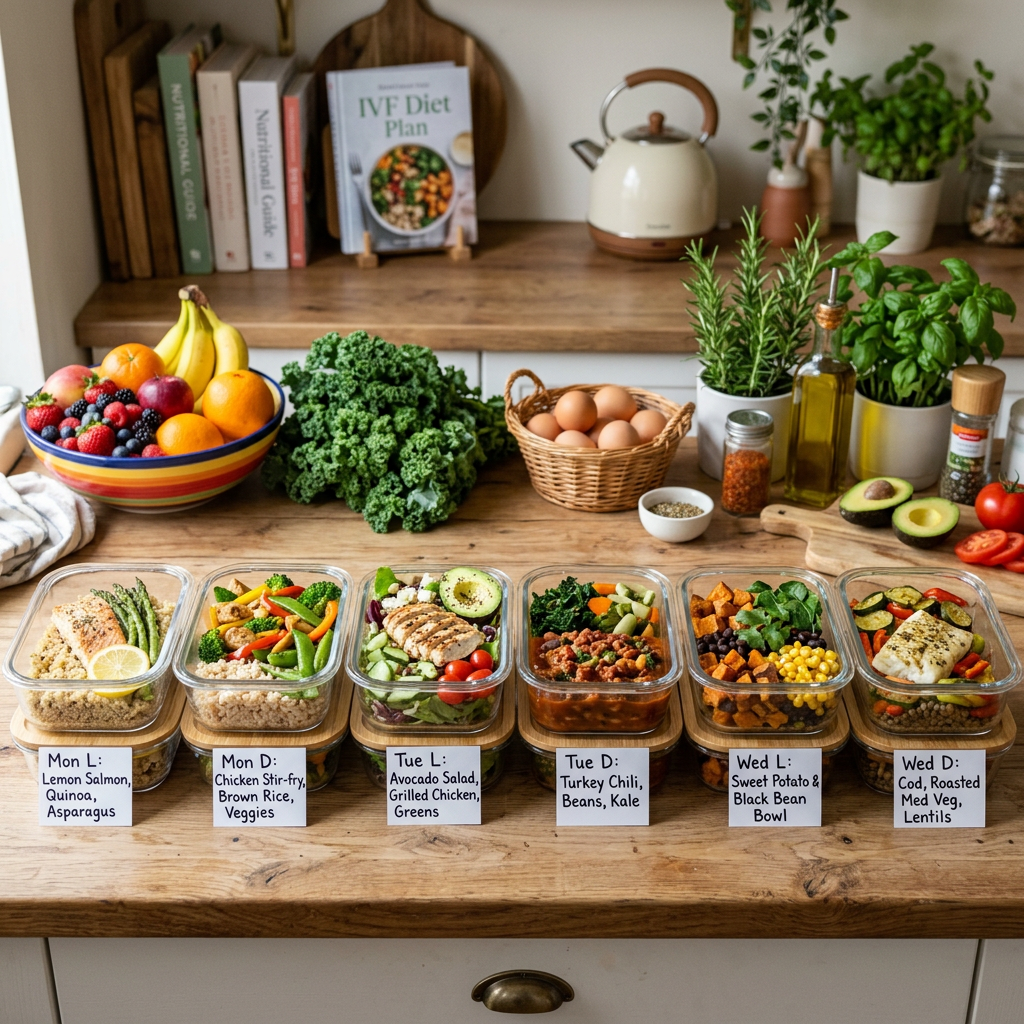 IVF Meal Prep Ideas for Busy Weeks
